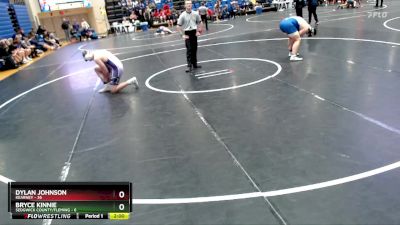 215 lbs Round 2 - Dylan Johnson, Kearney vs Bryce Kinnie, Sedgwick County/Fleming