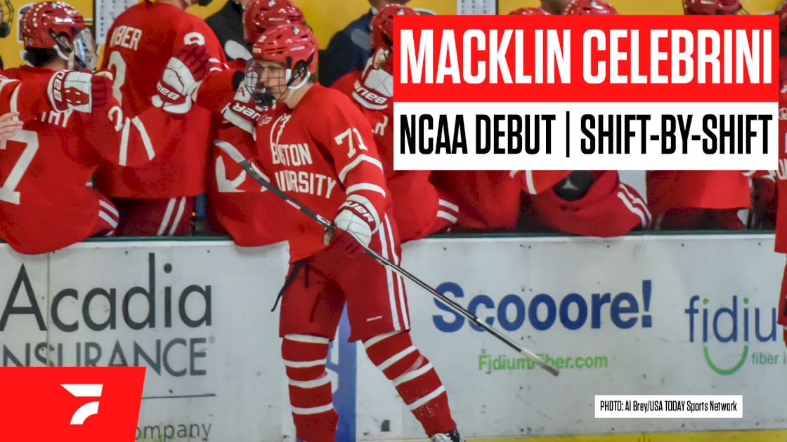 WATCH: Every Macklin Celebrini Shift From His NCAA Debut
