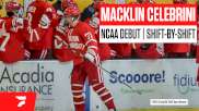 Macklin Celebrini All Shifts Played From NCAA Debut Vs. Bentley | 2024 NHL Draft Top Prospect