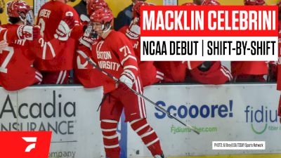 Macklin Celebrini All Shifts Played From NCAA Debut Vs. Bentley | 2024 NHL Draft Top Prospect