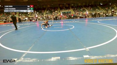 70 lbs Consolation - Liam King, Thoroughbred Wrestling Academy vs Luke Taussig, Greater Heights Wrestling