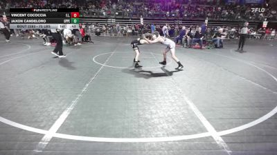 75 lbs Consi Of 8 #1 - Vincent Cococcia, F.l.o.w. vs Jaxon Candeloro, Upper Township