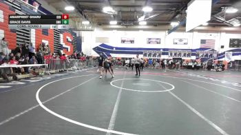 135 lbs Cons. Round 3 - Amarpreet Gharu, Oxnard vs Grace Davis, San Marino