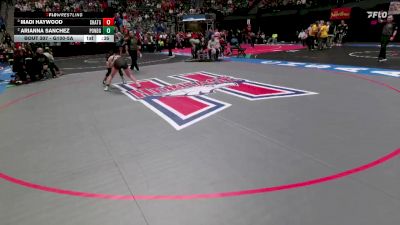 G100-5A Cons. Round 3 - Arianna Sanchez, Ponderosa Girls vs Madi Haywood, Chatfield Girls