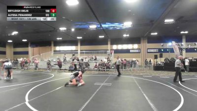 136 lbs Consi Of 16 #1 - Bryleigh Delis, Threshold WC vs Alyssa Fenandez, DTC Wrestling