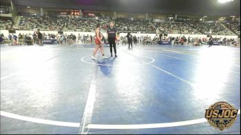 110 lbs Consi Of 8 #1 - Remi Stumblingbear, Darko Valley Wolfpak vs Liliana Mendez, NORTH DESOTO WRESTLING ACADEMY