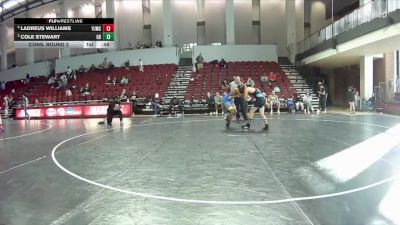 140 lbs Cons. Round 2 - Cole Stewart, Midlothian Miners Wrestling Club vs Ladreus Williams, VJMS