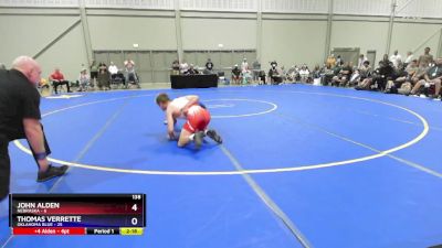 138 lbs Semis & 3rd Wb (16 Team) - John Alden, Nebraska vs Thomas Verrette, Oklahoma Blue