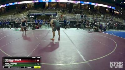 1A 220 lbs Cons. Round 1 - Kohl Pippin, Wakulla Hs vs Russell Fickett, Mount Dora