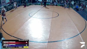 125 lbs Placement (16 Team) - Erika Olkowski, Hawaii vs Isabella Borrego, New Mexico