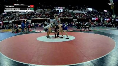 Cons. Round 1 - Jack Raty, Whitehall/Harrison vs Nick Humphreys, Broadwater (Townsend)