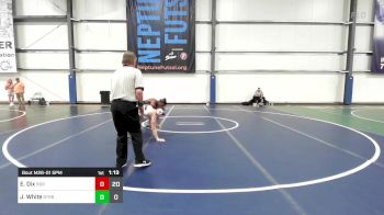132 lbs Rr Rnd 1 - Emory Dix, Indiana Outlaws Yellow vs Jaden White, Beat The Streets Baltimore