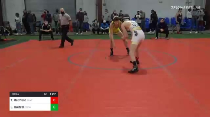 Tyler Redfield 112 lbs Prelims - Tyler Redfield, Buxton vs Luke Baitzel, Olympic