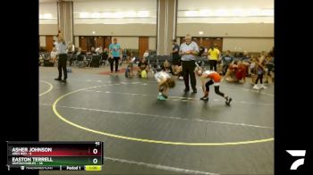 64 lbs Round 3 (4 Team) - Easton Terrell, Untouchables vs Asher Johnson, Ares Red