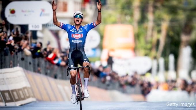 Mathieu van der Poel wins the 2023 Milano-Sanremo
