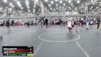 76 lbs Placement (4 Team) - Kevin Wojzik, Buxton vs Rocco Creazzo, Grit Mat Club