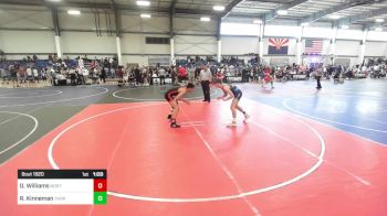 138 lbs Round Of 32 - Devin Williams, Northern Arizona Grapplers vs Ryder Kinneman, Thorobred WC