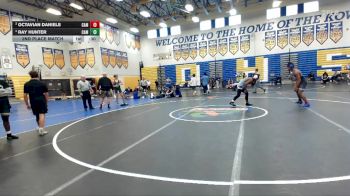 144 Blue 2nd Place Match - Octavian Daniels, Camden vs Ray Hunter, Camden