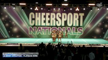 A1 Spirit Athletics - Platinum Rose [2026 L4.2 Senior - D2 - Small Day 1] 2026 CHEERSPORT National All Star Cheerleading Championship