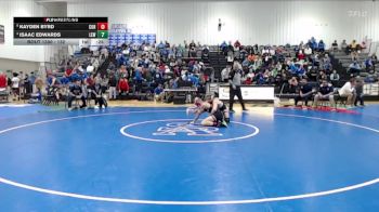 132 lbs Cons. Round 3 - Isaac Edwards, Lewisburg vs Kayden Byrd, Corinth High School