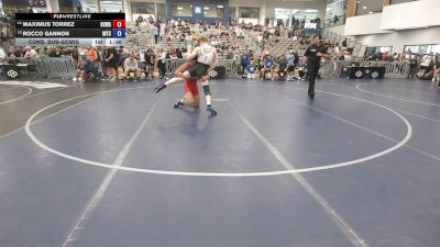 138 lbs Cons. Sub-semis - Maximus Torrez, Daniel Cormier Wrestling Academy vs Rocco Gannon, Inland Northwest Training Center INWTC