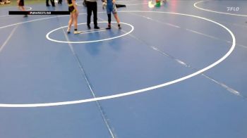110-120 lbs Cons. Semi - Kaelynn Prather, 308 Wrestling Academy vs Sylvana Adame, Las Animas