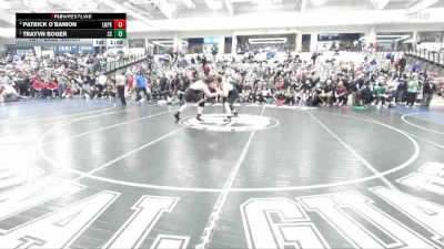 285 lbs 1st Place Match - Trayvn Boger, South Summit vs Patrick O`Banion, Lone Peak