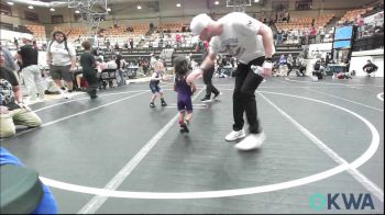 37-40 lbs Consolation - Sean Rodriguez, Chickasha Youth Wrestling vs Amos Boyd, Harrah Little League Wrestling