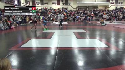 J-11 lbs Cons. Round 1 - Keagan Garbes, Denver Wrestling Club vs Bryson Gallagher, LMWC