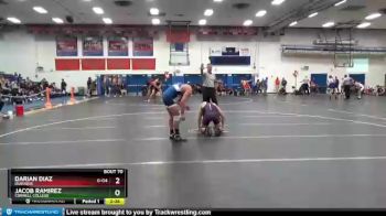 149 lbs Cons. Round 1 - Jacob Ramirez, Cornell College vs Darian Diaz, Dubuque