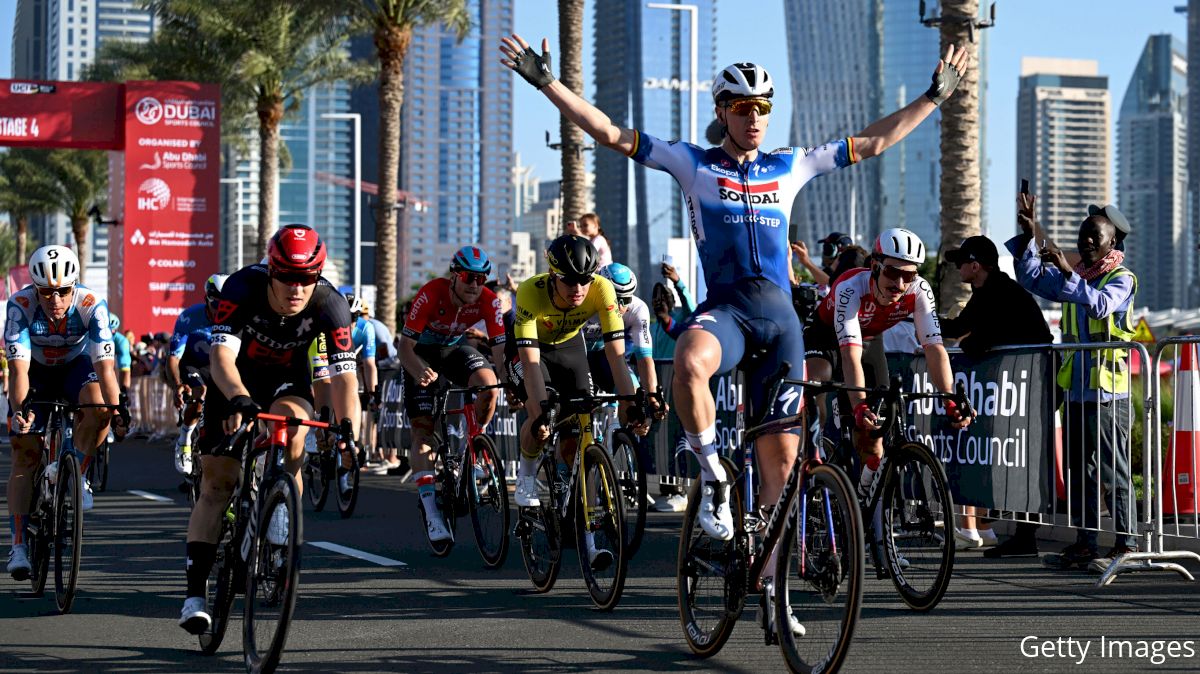 Tim Merlier Wins UAE Tour Fourth Stage, Jay Vine In Overall Lead