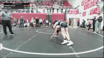 105 lbs Quarterfinal - Madden Votaw, Husky Wrestling Club vs Abel Vigil, Team Nomad