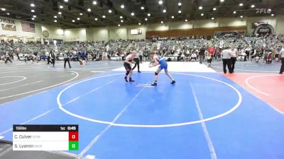 156 lbs Consolation - Cooper Culver, Other Team vs Sergey Lyamin, Sacramento Wrestling Bears