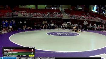 126 lbs Round 1 (6 Team) - Ethan Diaz, Eaglecrest vs Jesus Monrroy, Norfolk