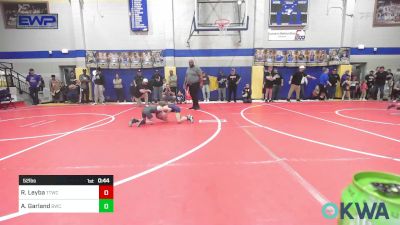 52 lbs Semifinal - Ronnie Leyba, Team Tulsa Wrestling Club vs Aidan Garland, Berryhill Wrestling Club