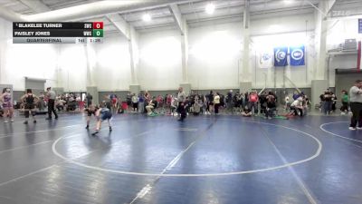 77 lbs Quarterfinal - Blakelee Turner, Stallions Wrestling Club vs Paisley Jones, Wasatch Wrestling Club
