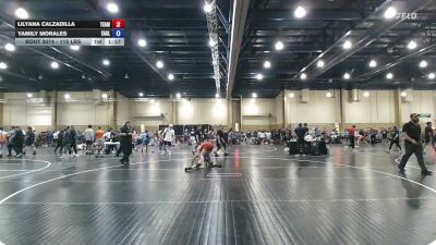 115 lbs Semifinal - LilyAna Calzadilla, Team Barracuda vs Yamily Morales, Eagle Wrestling Club