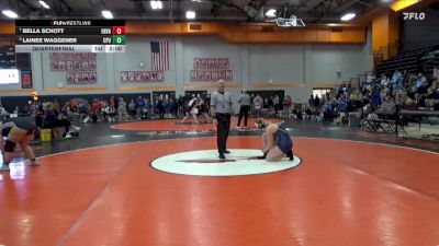 235 lbs Quarterfinal - Bella Schott, English Valleys vs Lainee Waggener, Center Point-Urbana