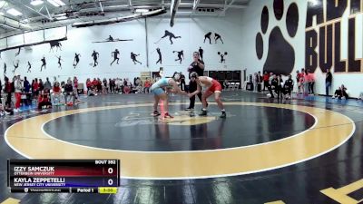 138B Cons. Round 2 - Kayla Zeppetelli, New Jersey City University vs Izzy Samczuk, Otterbein University