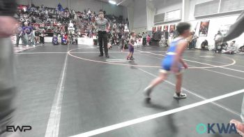 45 lbs Consolation - Lawson Bohner, Buck Pride Wrestling vs Hudson Clement, Team Tulsa Wrestling Club