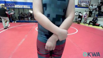 100 lbs Quarterfinal - Madison Ryan, Raw Wrestling Club vs Roman Baker, Skiatook Youth Wrestling