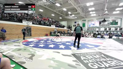 106 lbs Placement Matches (8 Team) - Radley Konrad, Parkston vs Chase Henriksen, Kingsbury County