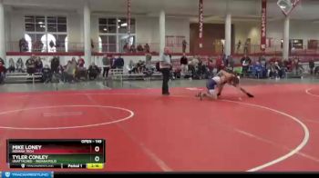 149 lbs Cons. Round 5 - Tyler Conley, Unattached - Indianapolis vs Mike Loney, Indiana Tech