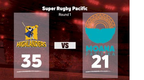 2024 Highlanders vs Moana Pasifika