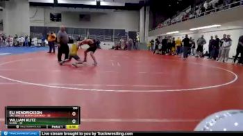 130 lbs Finals (8 Team) - William Kutz, HLWW vs Eli Hendrickson, UNC (United North Central)