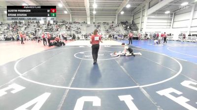 126 lbs Consi Of 64 #2 - Austin Fesinger, NY vs Stone Staton, AL