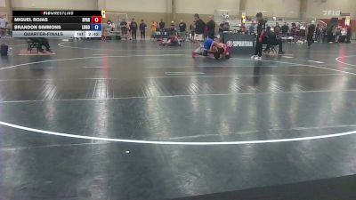 175 lbs Quarterfinal - Miguel Rojas, Spartan RTC @LHP vs Brandon Simmons, Lugo Wrestling Club