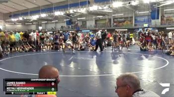 80 lbs Quarterfinals (8 Team) - Keynu Neiswender, Alabama Elite Black vs James Danko, Short Time WC