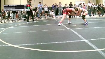 145 lbs Quarterfinal - Kaiya Mannapso, Team Bc vs Brynn Madden, USA Gold