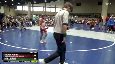 70 lbs Semifinal - Beau Burch, Gladiator Academy vs Tucker Austin, Tennessee Valley Wrestling Clu